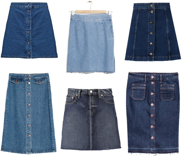 The best denim skirts under €50,- | Style by Jules