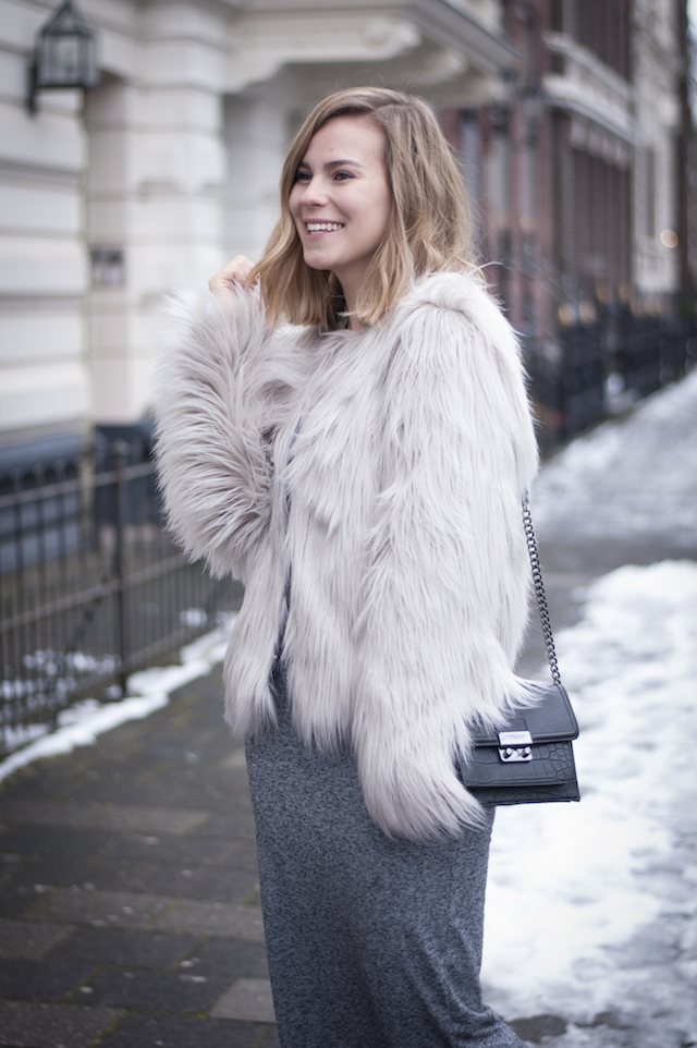 For the love of fluffy coats | Style by Jules